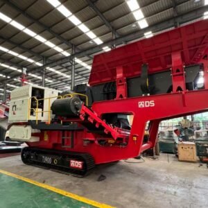 Mobile Crushing and Screening Plant / Portable Rock Crusher for Mining