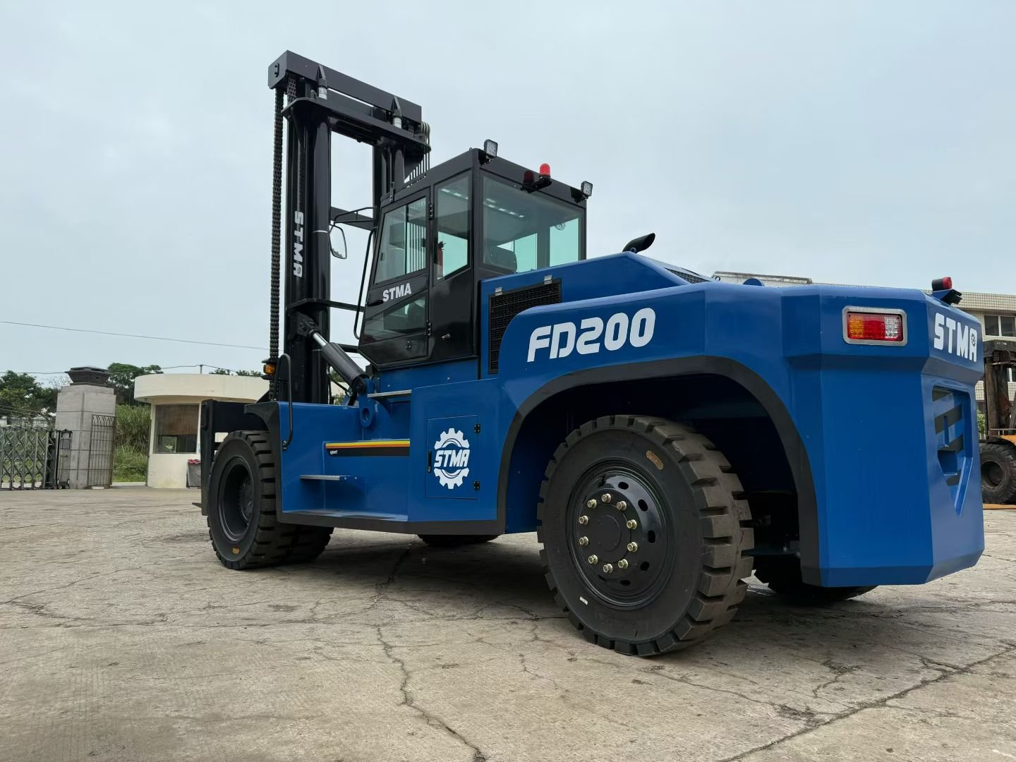 15-50 Ton Heavy Duty Diesel Forklift, High Capacity Fork Lift Truck for Port